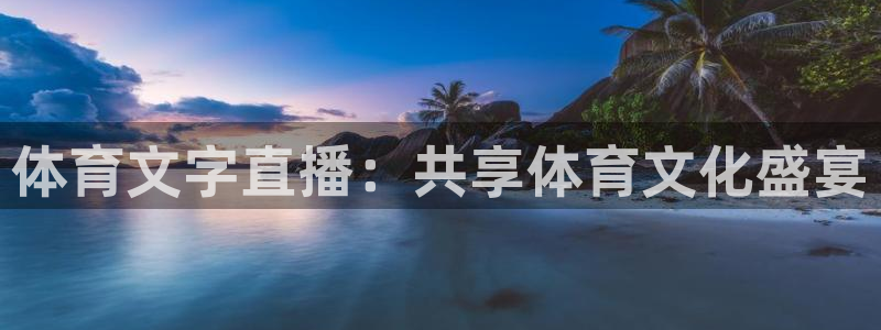 体育文字直播：共享体育文化盛宴
